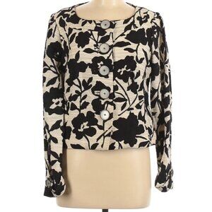 ECI Size 6 floral print Jacket